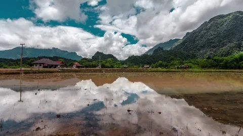 Vang Vieng Stock Footage 77831388