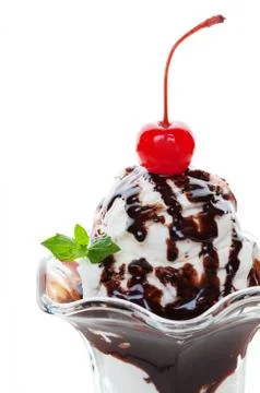 Vanilla and chocolate Stock Photos