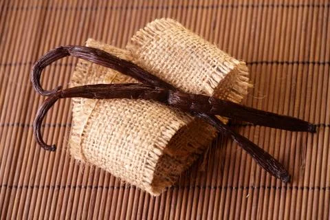 Vanilla beans Stock Photos