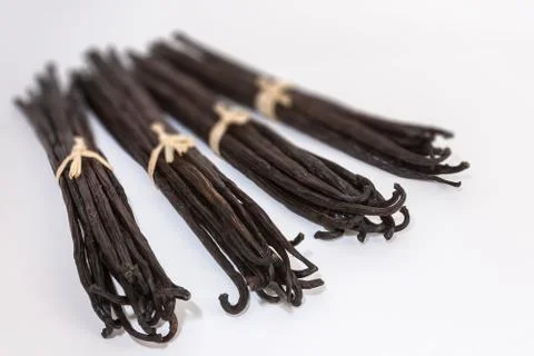 Vanilla beans Stock Photos
