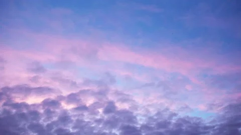 Vanilla clouds with rich blue sky 스톡 동영상 130863325