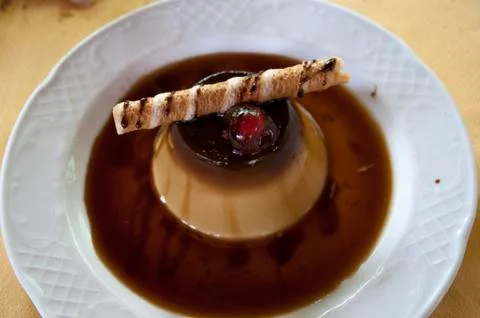 Vanilla custard 写真素材