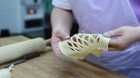 Vanilla flavored dough Stock-Footage 64682502