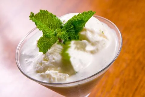 Vanilla Ice Cream Stock Photos