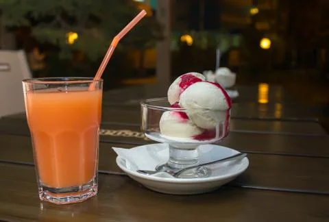 Vanilla ice Stock Photos