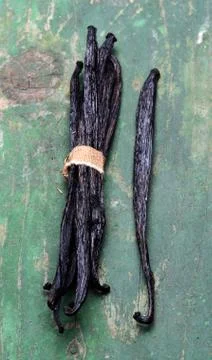 Vanilla pods Stock Photos