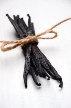 Vanilla pods Stock Photos