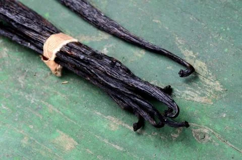 Vanilla pods Stock Photos