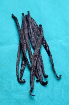 Vanilla pods Stock Photos
