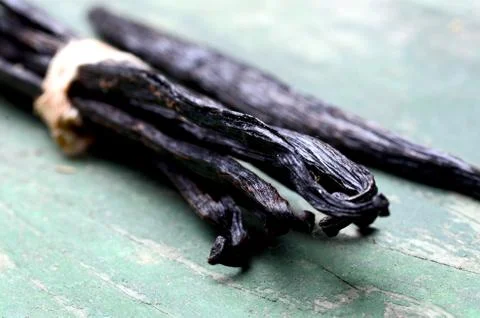 Vanilla pods Stock Photos