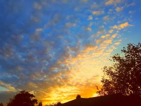 Vanilla Sunset Stock Photos