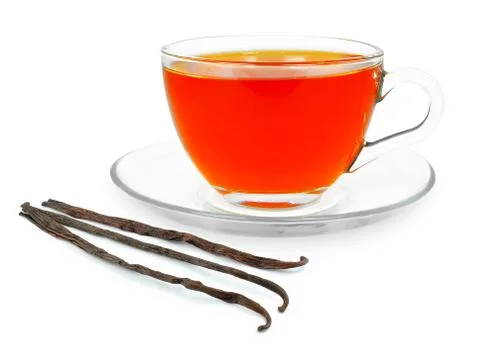 Vanilla tea Stock Photos