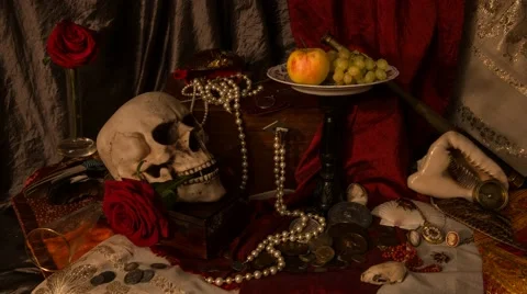 VANITAS art Video stock 61644765