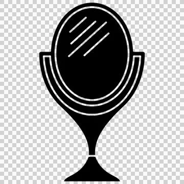 Vanity mirror Stock Illustration