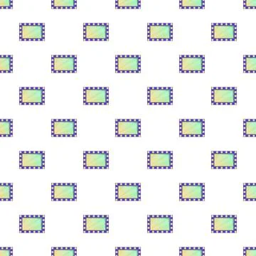 Vanity mirror pattern for dressing room background Illustrazione stock
