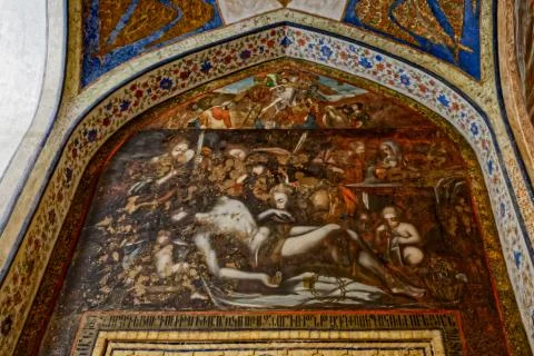 Vank Cathedral interior Foto stock