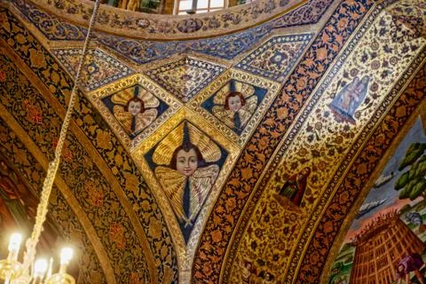 Vank Cathedral interior Foto stock
