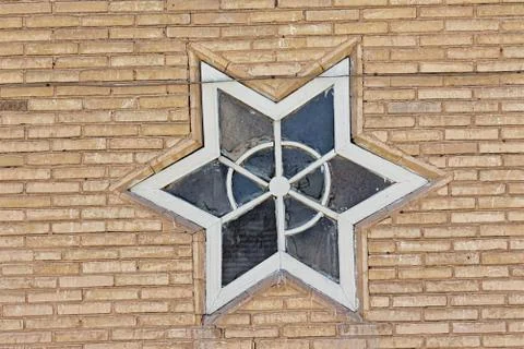 Vank Cathedral window Stock Photos