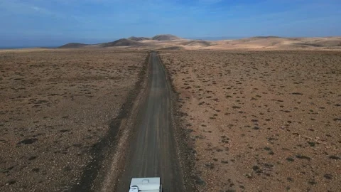 Vanlife desert Stock Footage 234730144