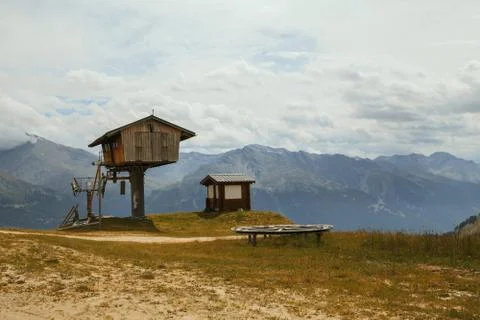 Vanoise mountains Stock Photos