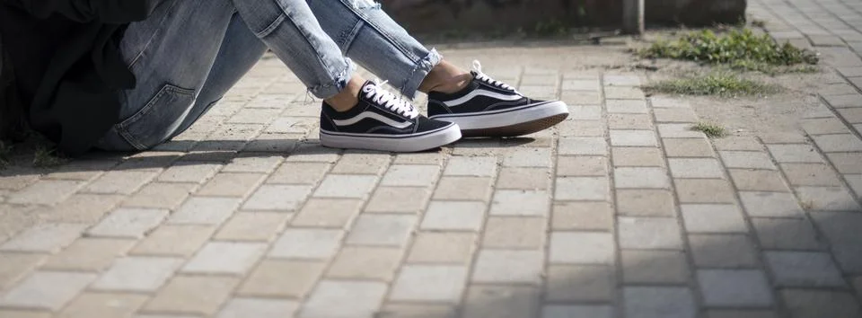 Vans old skool Stock Photos