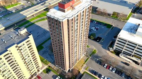 Vantage Point - Syracuse, NY Foto stock