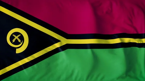 VANUATU COUNTRY FLAG Stock Footage 282414504