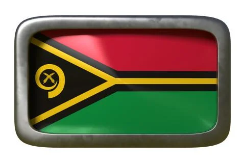 Vanuatu flag sign Stock Illustration