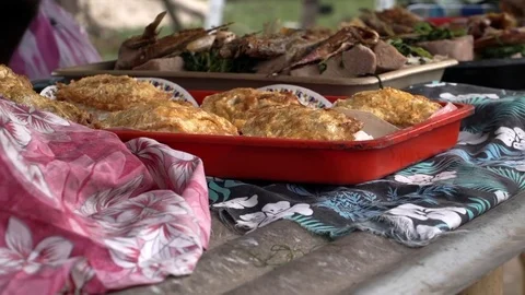 Vanuatu food Stock Footage 76486270