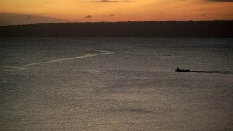 Vanuatu sunset Stock Footage 76504509