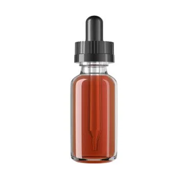 Vape bottle mockup Stock Illustration