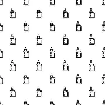 Vape box mod electronic cigarette seamless pattern Stock Illustration