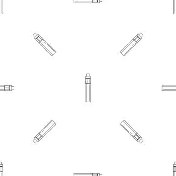Vape pen pattern seamless vector Stock Illustration