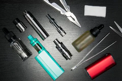 Vape service. Stock Photos
