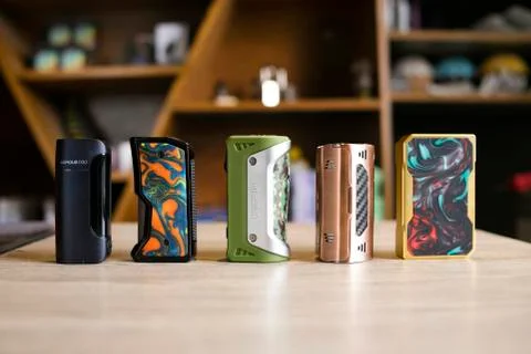 Vape setup Stock Photos