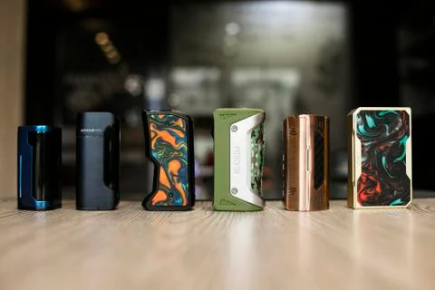 Vape setup Stock Photos