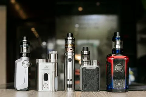 Vape setup Stock Photos