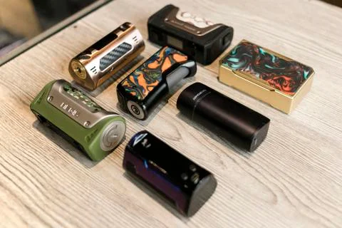 Vape setup Stock Photos