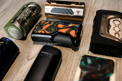 Vape setup Stock Photos