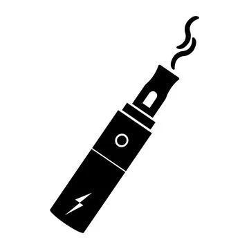 Vape smoking tool vector icon Stock Illustration