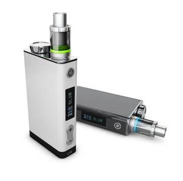 Vapes design on white background. 3d illustration Stock Illustration