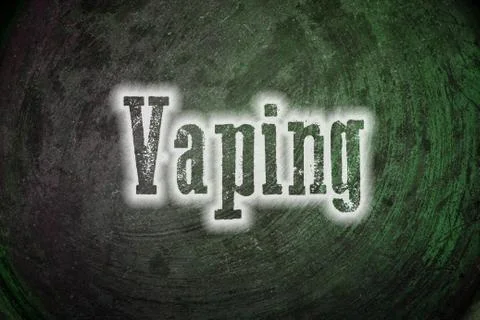 Vaping concept Stock Illustration