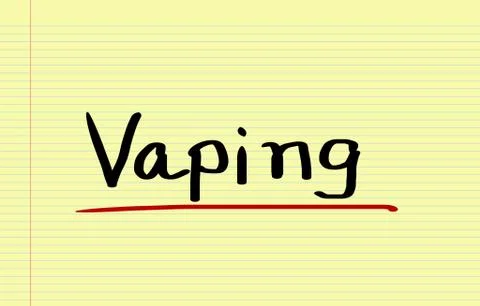 Vaping Concept Stock Illustration