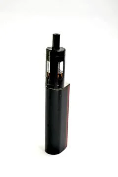 Vaping device, electronic cigarette on white background Stock Photos