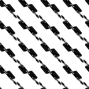 Vaping electric cigarette pattern seamless vector Stockillustratie
