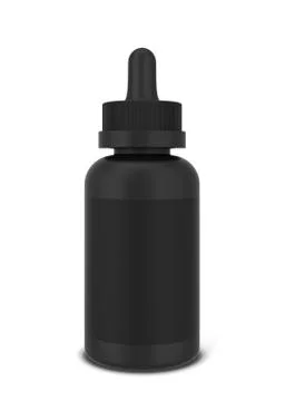 Vaping liquid bottle Stock Illustration