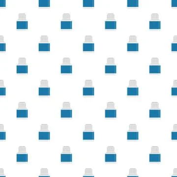 Vaping liquid bottle pattern seamless vector 스톡 일러스트