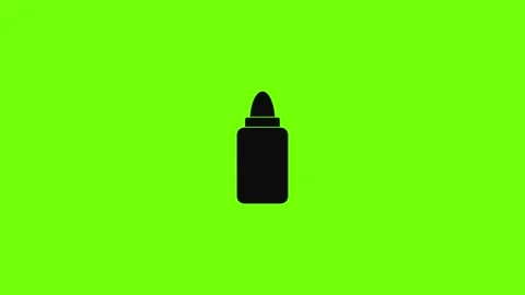 Vaping liquid icon animation | Stock Video | Pond5