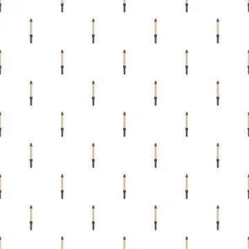 Vaping pen seamless pattern creating background texture Stockillustratie