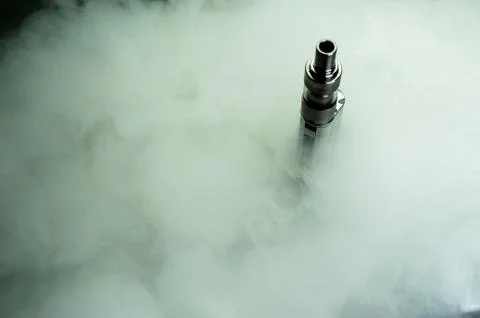 Vapor. e-cigarettes Stock Photos